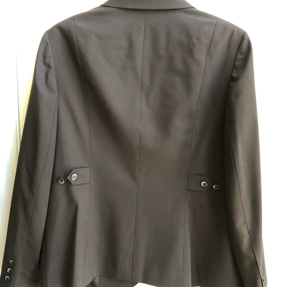 JONES NEW YORK Brn Suit Jacket, Sz 14 - Picture 6 of 7